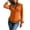 Orange, variant on Umfun Fringe Faux Suede Jackets for Women Button Down Western Style Casual Fall Winter Coats for Women with Flap Pockets for Vacation Commute and Casual Daily Wear Activities