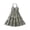 Green, variant on Shachafan Girls Summer Dresses Round Neck Waist Style Loose Backless Fashionable Dresses For Kids 5de Dresses