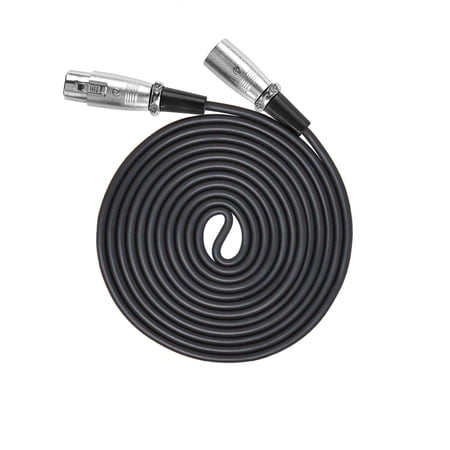 Movo MC-XLR3 Pro Series Balanced Male-to-Female XLR Microphone Cable - 10-foot (3m)