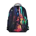 thumbnail image 2 of Outer Space Galaxy Students Backpack Space Geek Celestial Cosmic Design, Lightweight School Bag with Adjustable Straps for Students’s Travel and School Use, 2 of 6