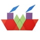 thumbnail image 4 of 155 Uds. Tangram de madera con forma geométrica, bloques de construcción para niños, rompecabezas, juguete para juego educativo, 4 of 7