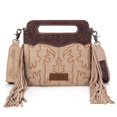 thumbnail image 1 of Bandolera Montana West Wrangler de piel con flecos para mujer, 1 of 8