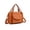 Orange#2, variant on PULLIMORE Nylon Tote Bag for Women Crossbody Shoulder Bags Messenger Purse Top Handle Satchel Handbags for Travel Work, Orange