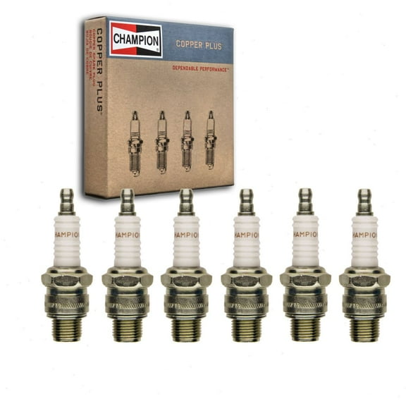 6 pc Champion 833M Copper Plus Spark Plugs for L78V Ignition Wire Secondary