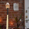 thumbnail image 2 of WHAMVOX Chocolate Wooden Baseball Bat Storage Rack for Home Use Durable Synthetic Material Size 1Pc, 2 of 8