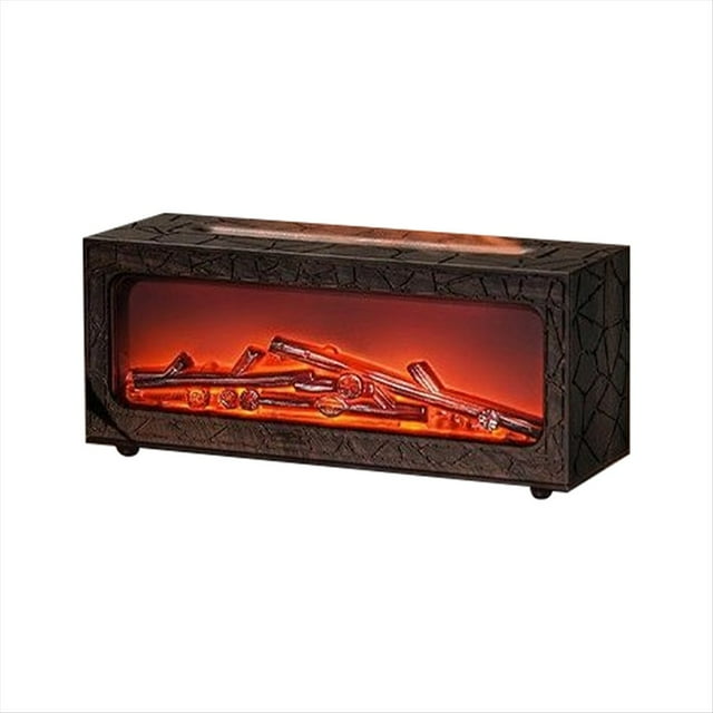 Mini Difusores de Aceites Esenciales para Chimenea. Humidificador de Chimenea con Control Remoto. Difusor de Llama para Hoguera. Luz de 7 Colores C