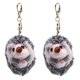 thumbnail image 1 of 2X de Felpa de Erizo Colgante de Teléfono Móvil Pompón de Erizo Colgante de Anillo de Peluche de Juguete Gris Anime Regalos de Piel, 1 of 5