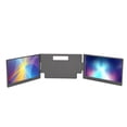 thumbnail image 4 of PHDRIPS Rallonge d'Écran Double, Moniteur Portable Triple 14 Pouces, Moniteur Portable Triple, Moniteur d'Ordinateur Portable, Confort Ultime, 4 of 9