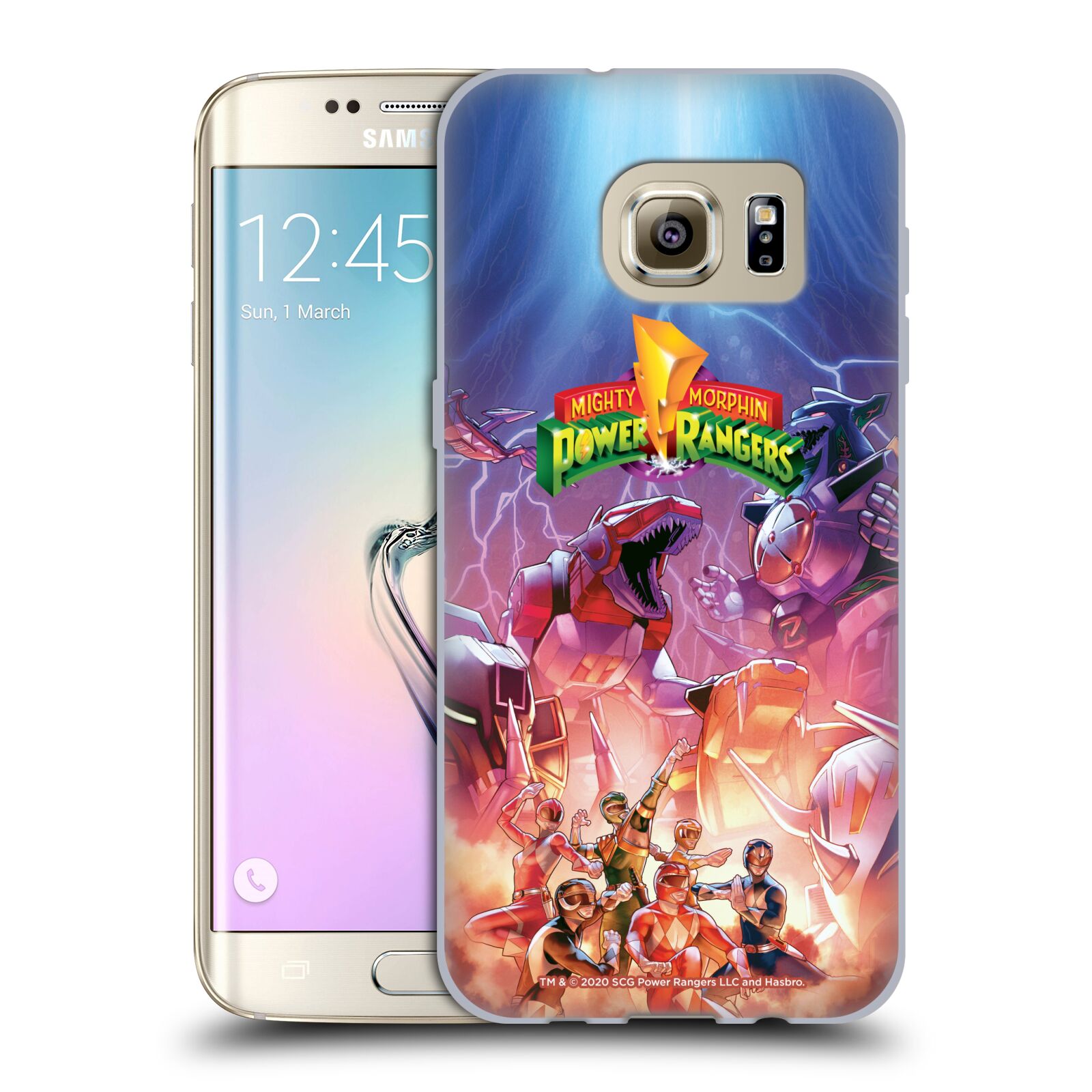 Head Case Designs Officially Licensed Power Rangers Retro Comic Art 14 Megazord Soft Gel Case Compatible With Samsung Galaxy S7 Edge Walmart Com Walmart Com