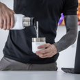 thumbnail image 2 of Matte Mate - Juego de tazas de t&eacute; y calabaza, taza de calabaza Yerba Mate (6.5 onzas) y foco (paja Yerba Mate). Acero inoxidable, doble pared, dise&ntilde;o elegante. DS PRO caja (blanc, 2 of 9