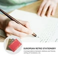 thumbnail image 3 of FUTUREORYY 12 Pcs Antique Stationery Letter Paper Assorted Color for Writing, 3 of 4