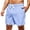 Blue, variant on Men's Swim Trunks Stripe Quick Dry Bathing Suit Drawstring Elastic Waist Swimming Board Beach Swimwear with Pockets, No-Chafing Swim Shorts