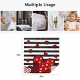 thumbnail image 5 of Cloth Napkins Set of 6 - 20x20 Inches, Blue Easter Washable Reusable Table Napkins, Spring Watercolor Bunny Eggs Flower Plaid Soft & Absortbent Dining Napkin for Party Wedding Hotel Restaurant, 5 of 9