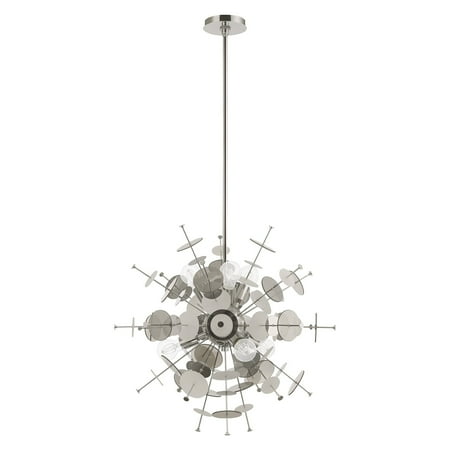 

Livex Lighting - Circulo - 6 Light Pendant in Mid Century Modern Style - 24