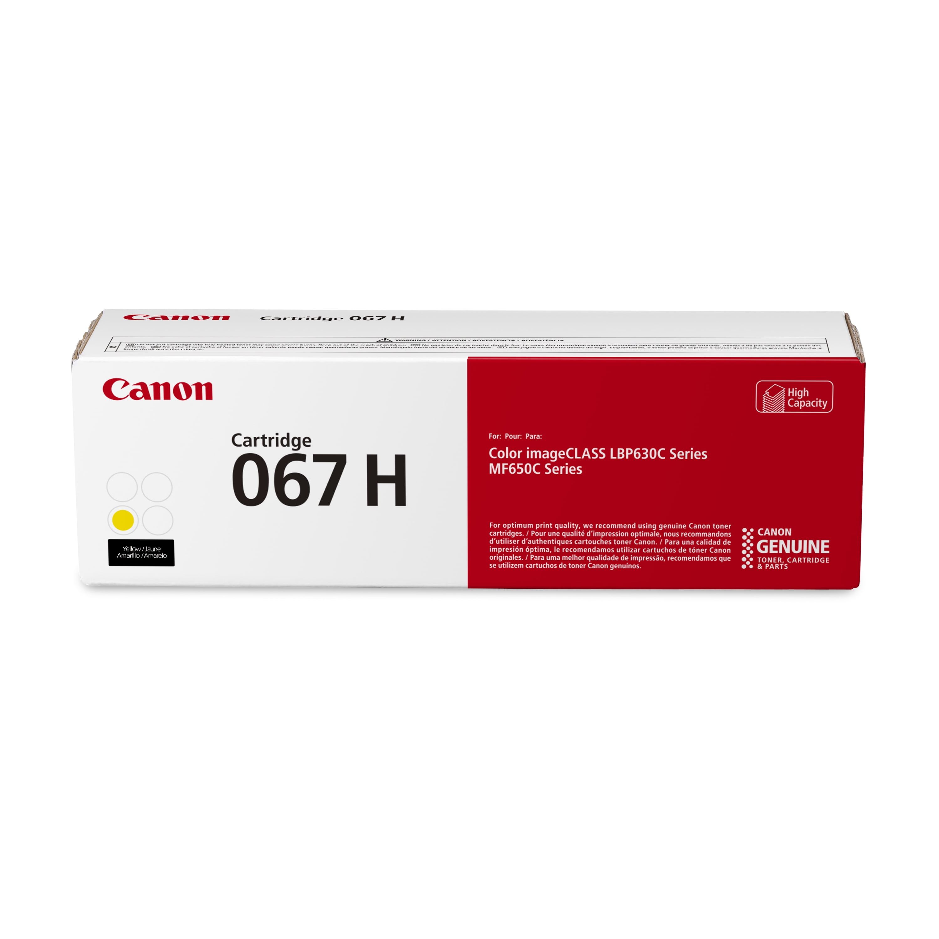 Canon Cartridge 067 H Black 純正トナー Canon Toner Cartridge 067 H Black for MF650 and LBP630 Series