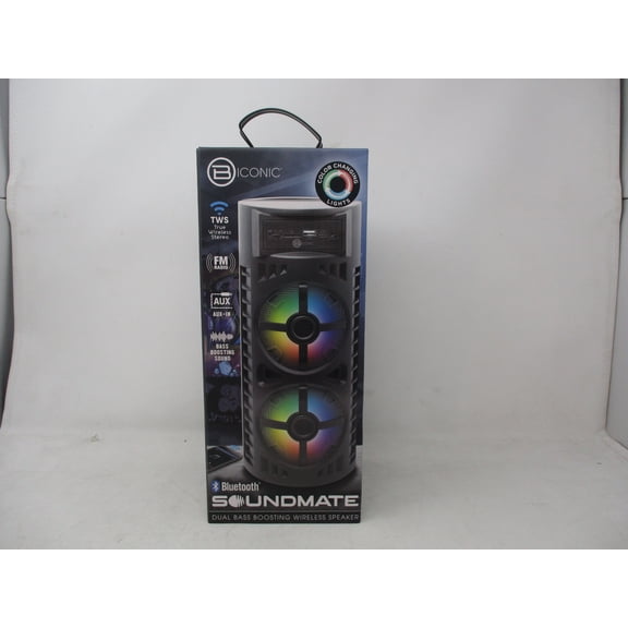 Bytech Biconic Bluetooth Soundmate with Color Changing Lights