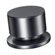 thumbnail image 5 of Base protectora de suelo práctica y portátil de aluminio con punta para altavoz de alto rendimiento Negro, 5 of 9