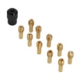 thumbnail image 2 of BUYISI 10Pcs Mini Drill Chuck Adapter 0.5-3.2mm Electric Grinder Drill Collet Quick Change Chuck For Power Rotary Accessories, 2 of 9