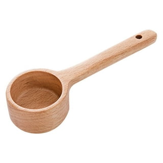 Travelwant Wooden Ladle for Cooking, Wood Ladle Soup Spoon, Teak Wooden  Serving Spoon Long Handle, Kitchen Ladles, Medium Scoop Size Natural