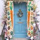 thumbnail image 4 of Bandera de Pascua para porche con diseño de zanahorias y huevos de Pascua | Decoración navideña para exteriores e interiores | Tela de poliéster para primavera y Pascua, 4 of 6