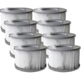 thumbnail image 1 of 8 Pack Replacement Spa Filter Cartridges Compatible with Mspa Hot Tubs & Spa Pools, 1 of 5