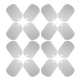 thumbnail image 1 of WASHWEPE 30Ud Placas De Aluminio Duraderas En Color Plateado Para Identificación Y Proyectos Creativos, 1 of 7
