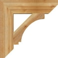 thumbnail image 3 of Ekena Millwork 6"W x 26"D x 26"H Imperial Slat Rough Sawn Bracket, Western Red Cedar, 3 of 4