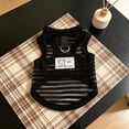 thumbnail image 6 of Lightweight Mesh Dog Tank Top with Leash Ring, Breathable Summer Pet Clothes for Small Breeds, Stretchy Sleeveless Puppy Vest, Cute Bear Print Pet Outfit for Daily Walks & Outdoor, 6 of 6