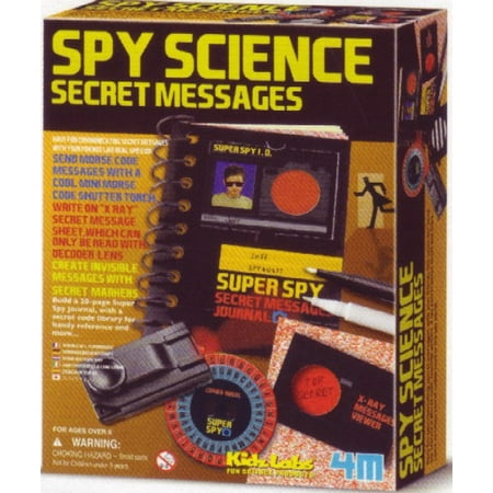 - Spy Science Secret Message Kit