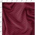 thumbnail image 3 of Soimoi Red polyester Crepe Fabric Leaves Leaves Print Fabric by the Yard 52 Inch Wide, 3 of 6