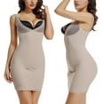 thumbnail image 5 of Joyshaper Full Slips for Women Under Dress Tummy Control Shapewear Slip Seamless Slimming Shaping Dress Open Bust, 5 of 5
