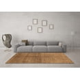 thumbnail image 3 of Ahgly Company Indoor Square Oriental Brown Industrial Area Rugs, 3' Square, 3 of 4