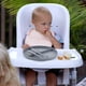 thumbnail image 4 of para bebés y niños pequeños: promueve la autoalimentación, juego de comidas, plato dividido con control de porciones con tenedor y cuchara para niños, 4 of 5