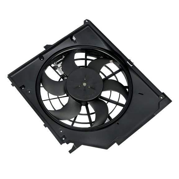 OTTULUR Radiator Cooling Fan Assembly For 2001-2005 BMW 325i 330Ci 17117510617