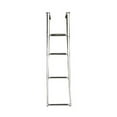 thumbnail image 4 of Pactrade Marine Boat SS 4 Steps Telescoping Ladder Over Platfrm Rubber Foot Grips, 4 of 5