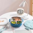 thumbnail image 5 of Stainless Steel Insulated Lunch Box, Healthy Food Storage Container for Students, School, Office, Meal Blog, 5 of 5