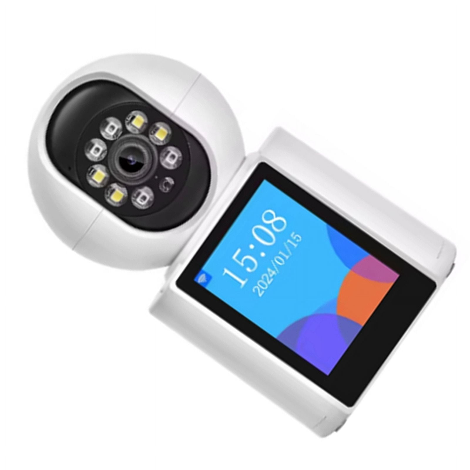 Video Intercom Camera 2MP WIFI IP Camera Baby Monitor 2.8in Screen Smart Home Wifi Camera Auto Tracking CCTV Cam US Plug
