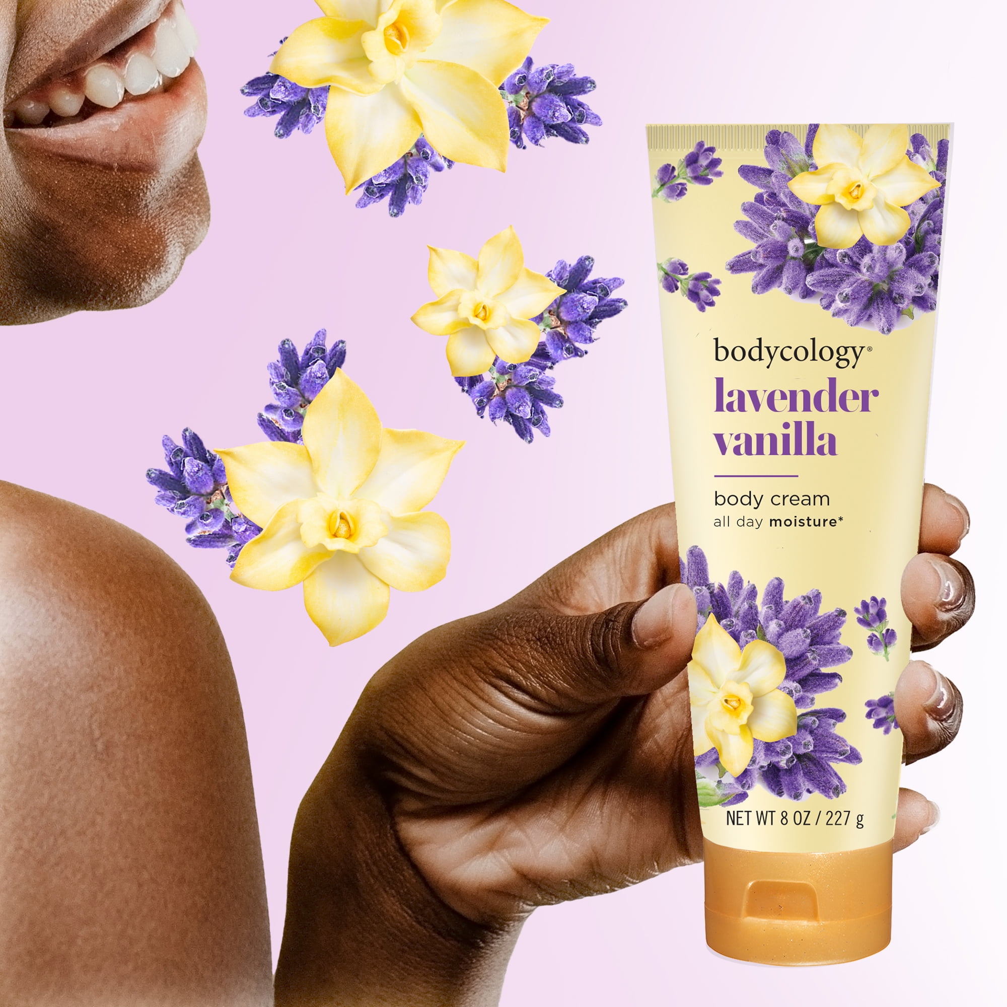 Bodycology Lavender Vanilla Shea Butter Body Cream, 8 oz