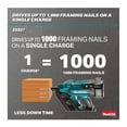 thumbnail image 5 of Makita XNB07Z 18V LXT Lithium-Ion Cordless 30 Degree Clipped Head 3-1/2 Inch Framing Nailer (Tool Only), 5 of 8