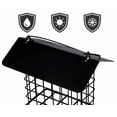 thumbnail image 5 of Durable Roof Top Bird Parrot Suet Reusable Feeder for Outside Garden Yard Patio Hanging Metal Suet Cake Holder Squirrel Proof Weatherproof for Wild Hummingbird Woodpecker Single Suet Cage, 5 of 12