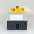 thumbnail image 3 of Interruptor Seccionador Bloqueo Candado Fijo Giratorio con Caja Impermeable 32A 3 Fases 2 Posiciones On-Off, 3 of 6