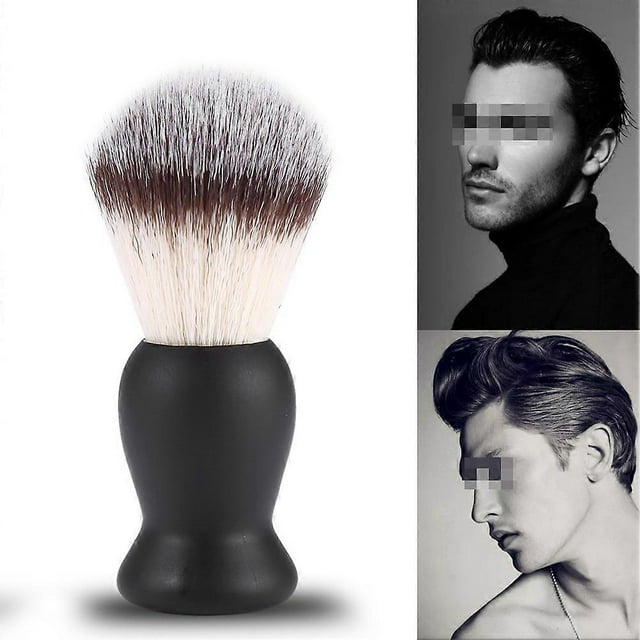 Shaving Brush for Men Beard Mustache Trimming Brush Nylon Hair Barber Salon Shaven Tool