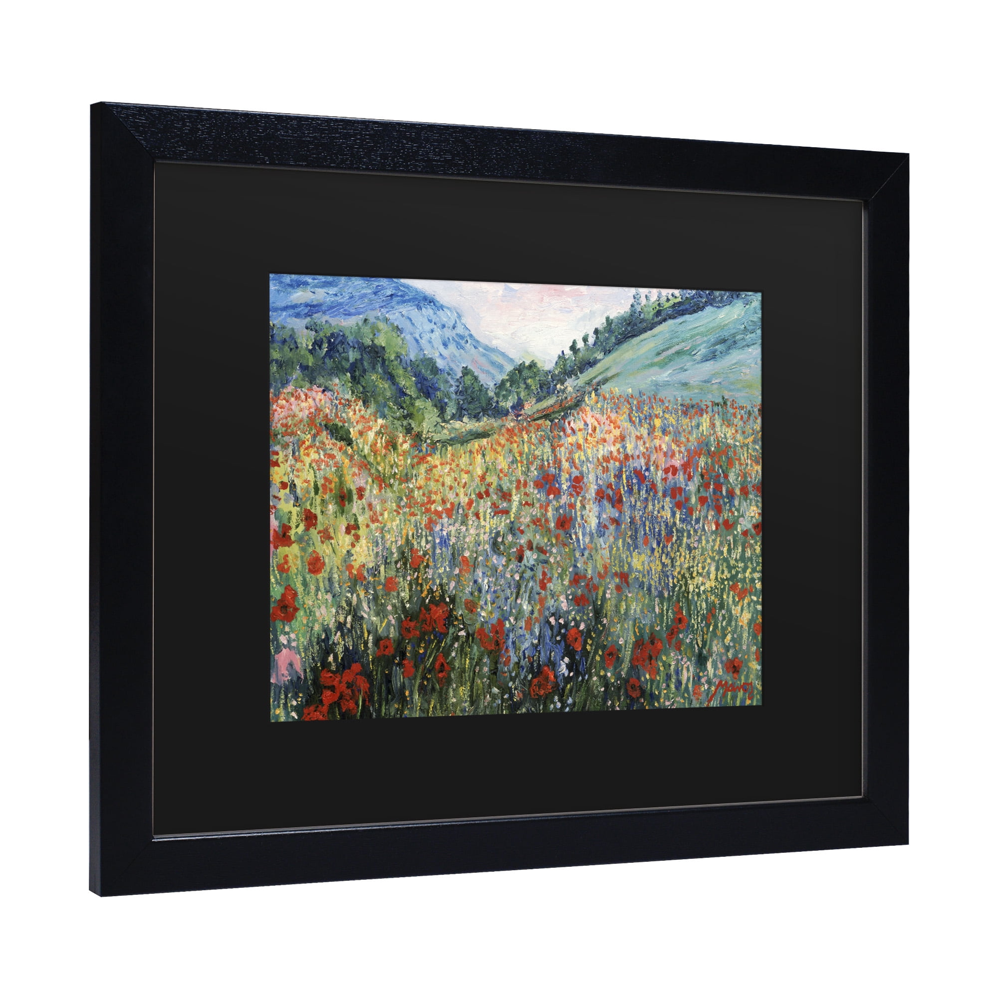 Trademark Fine Art 'Field of Wild Flowers' Canvas Art by Masters Fine Art