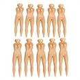 thumbnail image 1 of 10Pcs Novelty Joke Nude Lady Golf Tee Plastic Practice Training Golfer Tees, 1 of 6