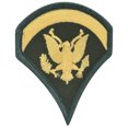 thumbnail image 3 of U.S. Army Specialist 5-Stripes Rank Gold On Green Cloth, 3 of 6