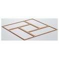 thumbnail image 4 of Ekena Millwork 23 3/8"W x 23 3/8"H x 1/4"T Large Sheffield Decorative Fretwork Wood Wall Panels, Alder, 4 of 18