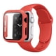 thumbnail image 1 of Correa para Apple Watch de 42mm / 44mm de Silicón + Case Protector de pantalla con Cristal Templado. Mamá Pulpo  Silicón con case, 1 of 4