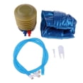 thumbnail image 2 of Juego de gimnasio en casa con pelota de ejercicio: 1 pelota de yoga (45/85 cm) + bomba de pelota + de repuesto y 85cm azul Sharpla Pelota de ejercicio de yoga de PVC, 2 of 8