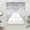 Gray, variant on Blue Beige Coastal Swag Valances for Windows, Kitchen Curtains 36 Inch Length 2 Panels Set, Beach Starfish Summer Eucalyptus Ombre Short Curtains for Small Windows Rod Pocket Cafe Curtains 28"x36"