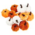 thumbnail image 2 of CNKOO 12Pcs Velvet Pumpkin Prop Fine Workmanship Soft Texture Assorted Fall Halloween Decoration Photo Prop Blue One Size, 2 of 13